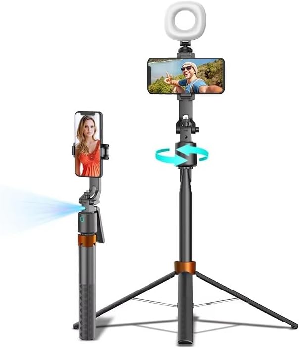 Trépied à selfie avec suivi facial à 360°