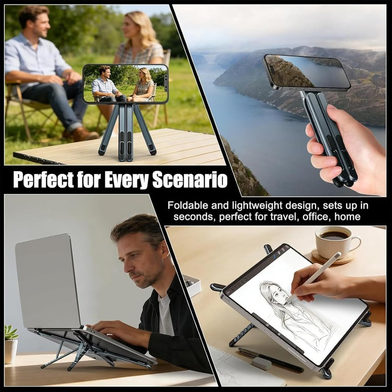 Support pour ordinateur portable pliable et léger