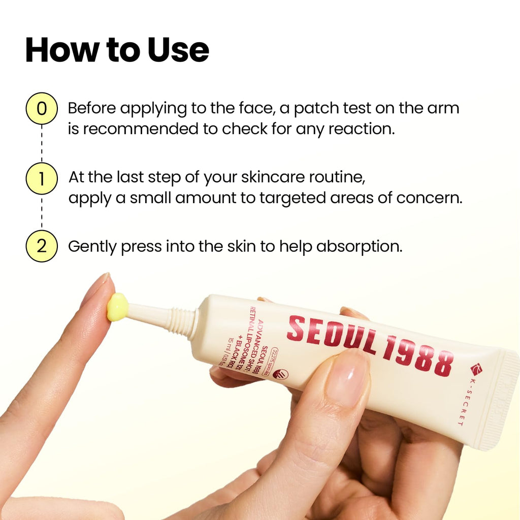 seoul 1988 advanced shot retinal liposome 12%