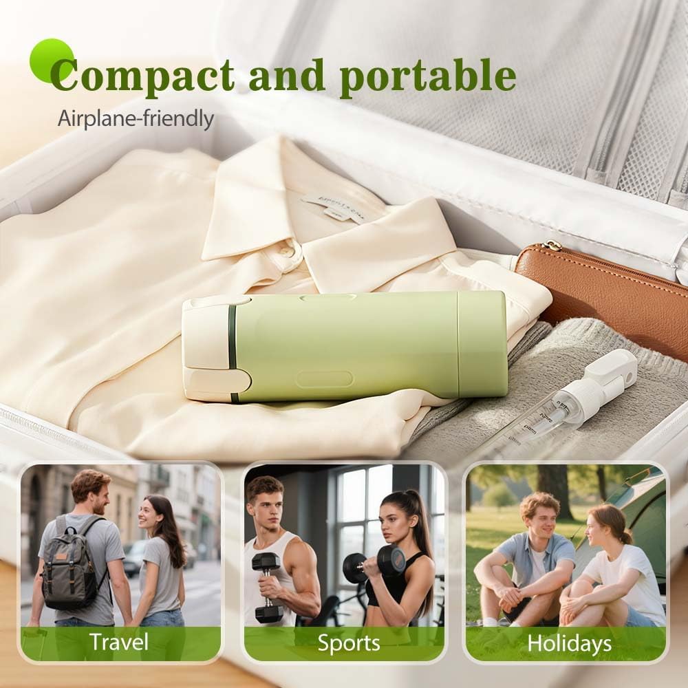 Distributeur 4 en 1 avec flacons de voyage 30 ml