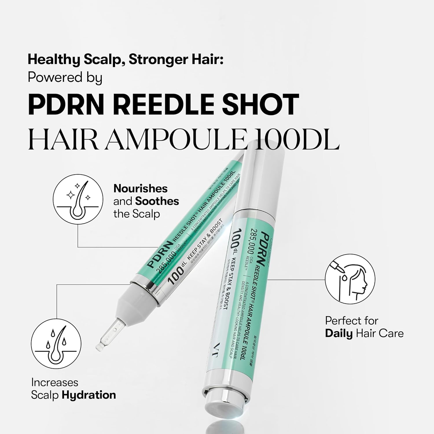 VT Cosmetics PDRN Reedle Shot Hair Ampoule