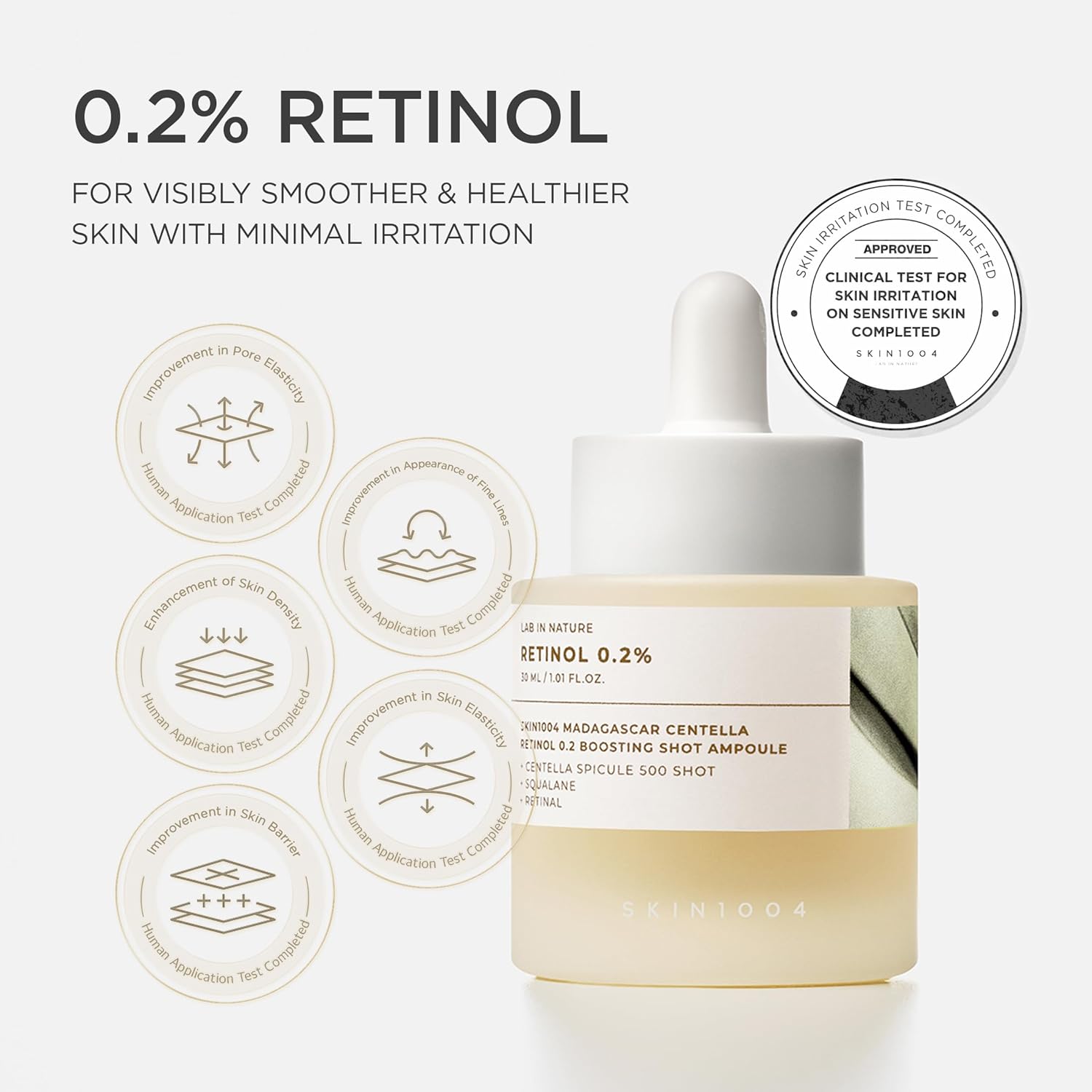 SKIN1004 Retinol 0.2% Boosting Shot Ampoule