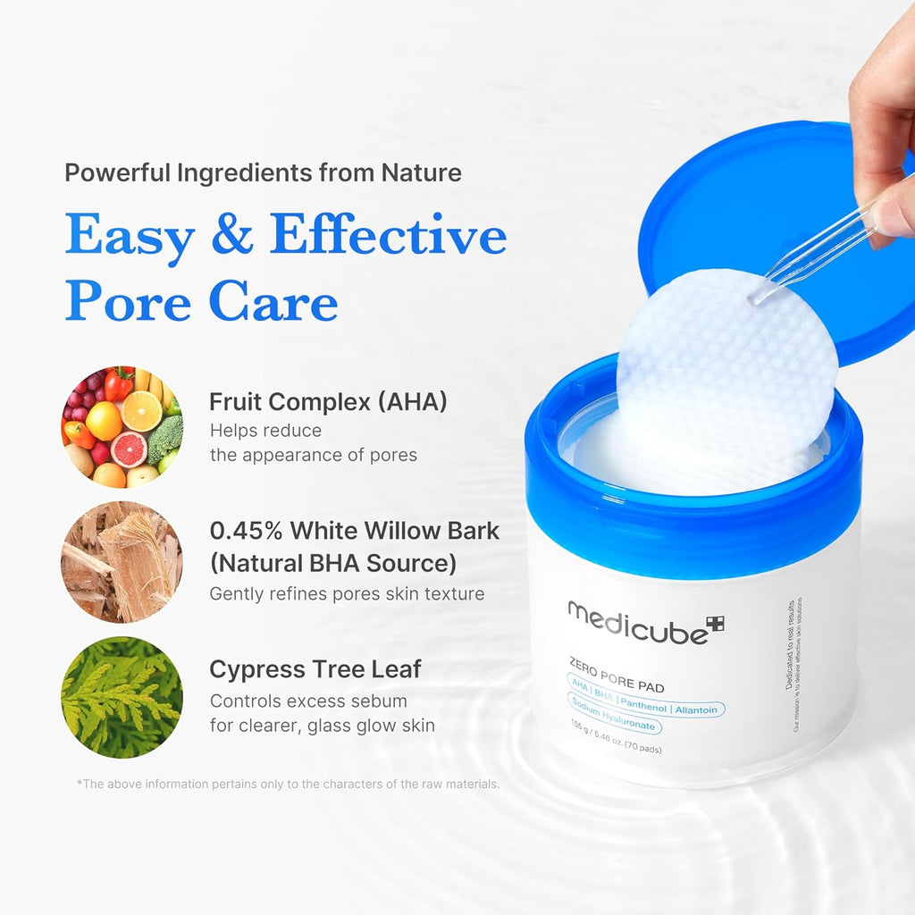 MEDICUBE ZERO PORE PAD 2.0 70pcs