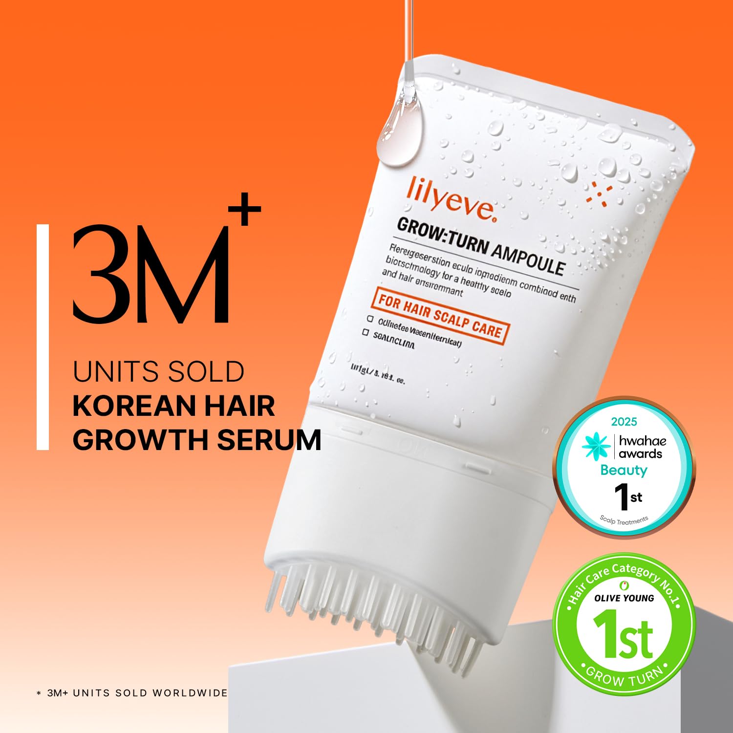 Lilyeve Grow Turn Exosome Brush Ampoule 100ml