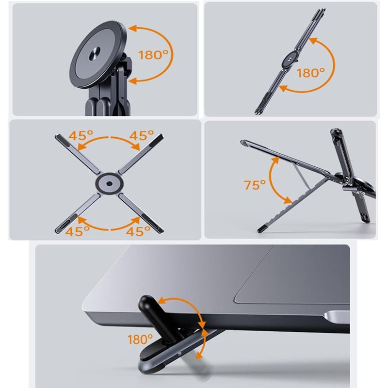 Support pour ordinateur portable pliable et léger