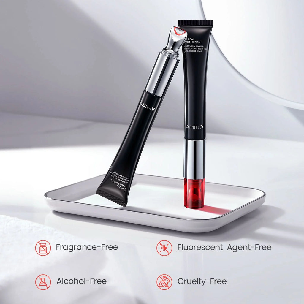 AMIRO EyeGlow Red Light & Microcurrent Eye Cream