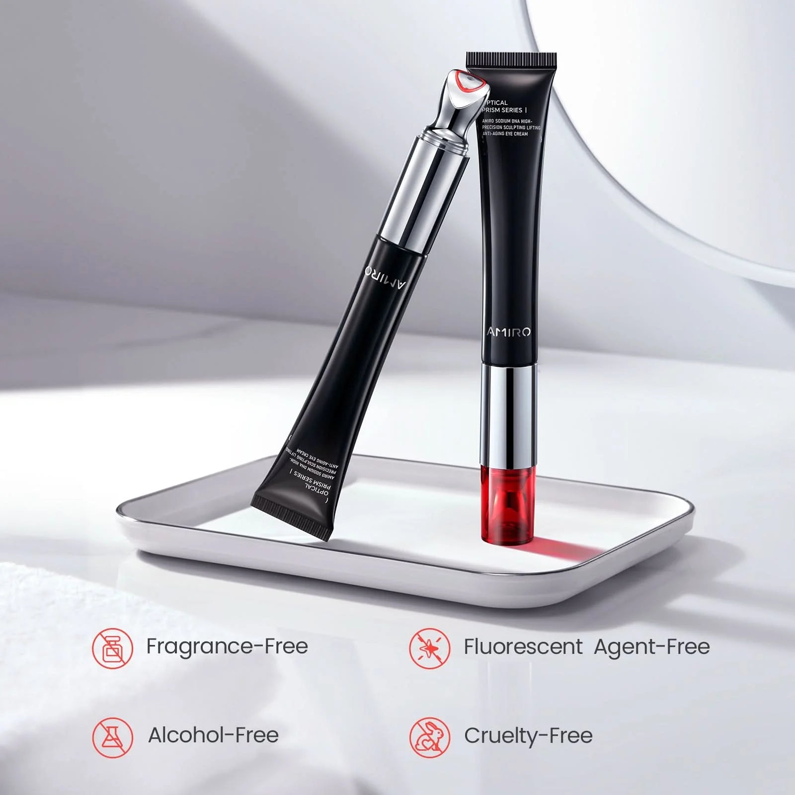 AMIRO EyeGlow Red Light & Microcurrent Eye Cream