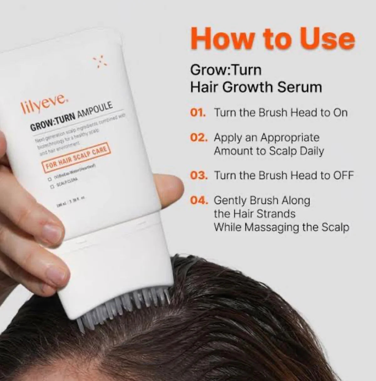Lilyeve Grow Turn Exosome Brush Ampoule 100ml