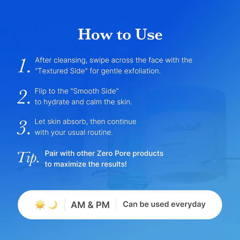 MEDICUBE ZERO PORE PAD 2.0 70pcs