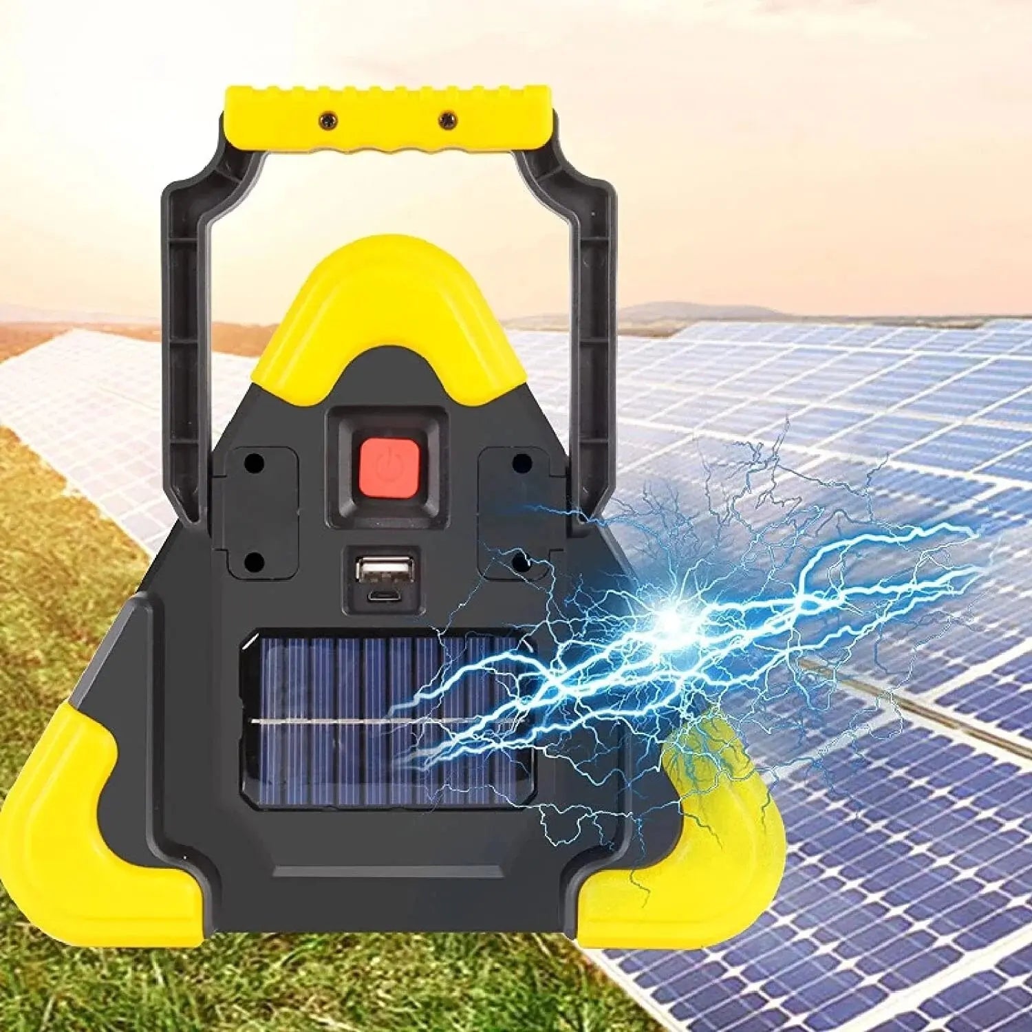 Feu de signalisation solaire triangulaire 3 en 1 pour véhicules